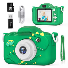 Children Digital Cameras with 32G Card Dual Cameras Photography Video Camera Boy Girl Birthday Gift Educational Toys for Kids