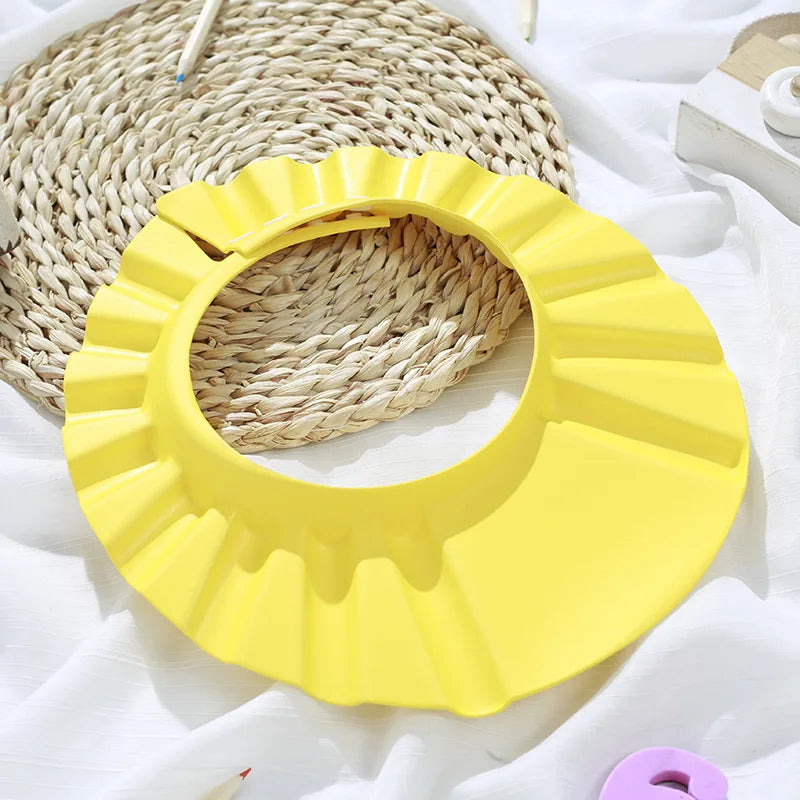 Adjustable Baby Shower Cap – Waterproof, Splash-Proof Protection for Tear-Free Bath Time