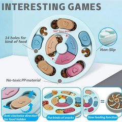 Dog Food Hiding Bowl – Slow Food Training & Interactive Educational Toy for Dogs