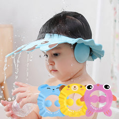 Adjustable Baby Shower Cap – Waterproof, Splash-Proof Protection for Tear-Free Bath Time