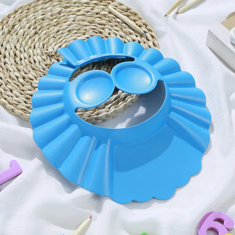 Adjustable Baby Shower Cap – Waterproof, Splash-Proof Protection for Tear-Free Bath Time