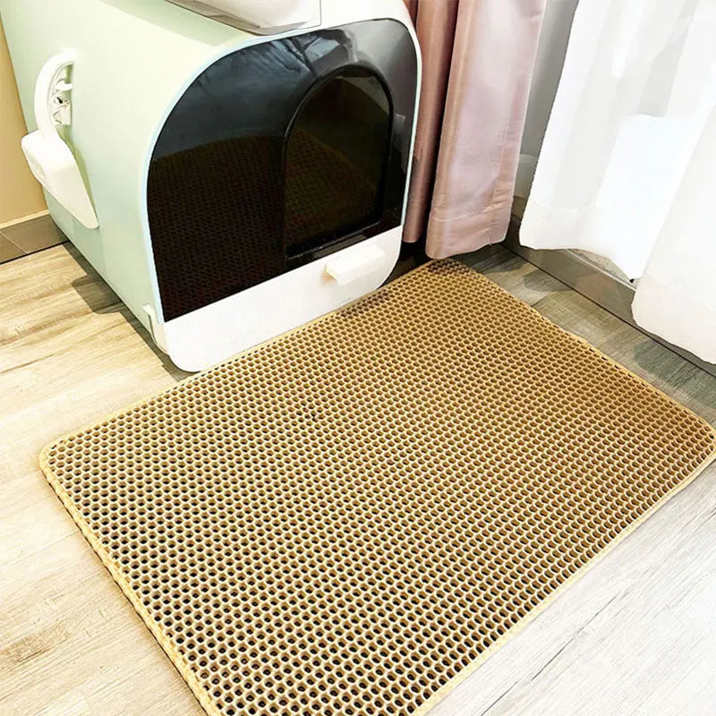 Waterproof Double Layer Cat Litter Trapping Mat