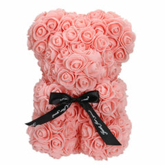 Romantic Eternal Flower Rose Bear – Perfect Valentine's Day, Christmas, and Wedding Gift