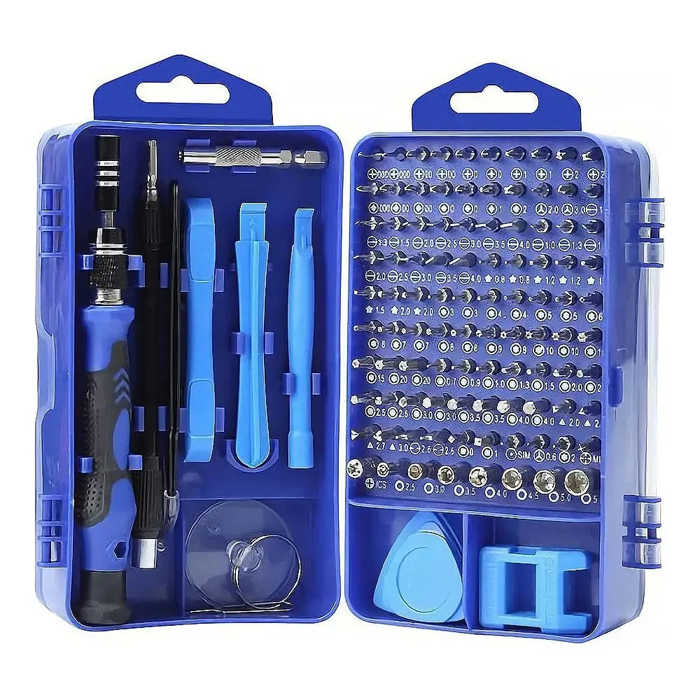 115-in-1 Precision Electronics Screwdriver Set – Magnetic Repair Tools for Laptops, Phones & More